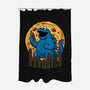 Cookizilla-None-Polyester-Shower Curtain-erion_designs