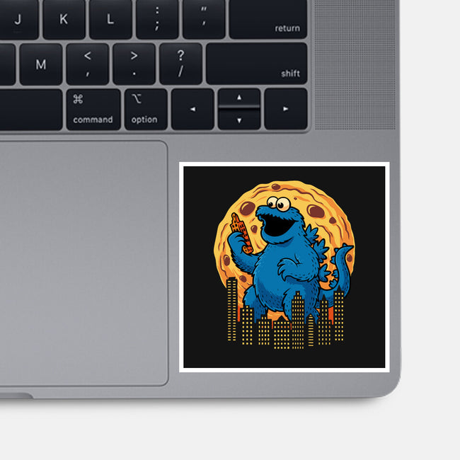 Cookizilla-None-Glossy-Sticker-erion_designs
