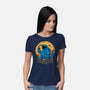 Cookizilla-Womens-Basic-Tee-erion_designs