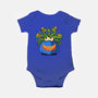 Pumpkin Monster Attack-Baby-Basic-Onesie-erion_designs