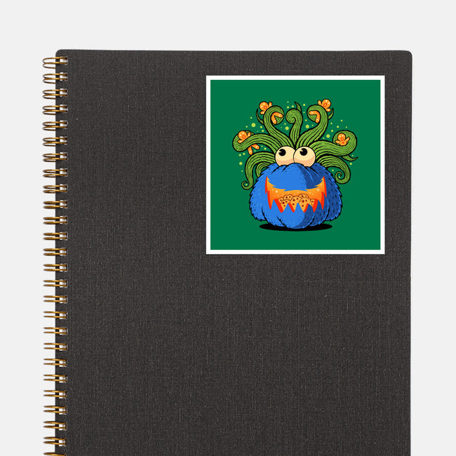 Pumpkin Monster Attack-None-Glossy-Sticker-erion_designs