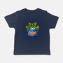 Pumpkin Monster Attack-Baby-Basic-Tee-erion_designs