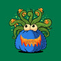 Pumpkin Monster Attack-Womens-Basic-Tee-erion_designs