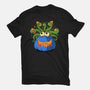 Pumpkin Monster Attack-Mens-Basic-Tee-erion_designs