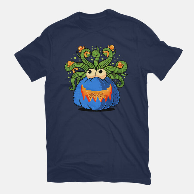 Pumpkin Monster Attack-Mens-Basic-Tee-erion_designs