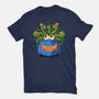 Pumpkin Monster Attack-Mens-Basic-Tee-erion_designs