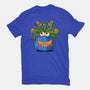 Pumpkin Monster Attack-Womens-Fitted-Tee-erion_designs