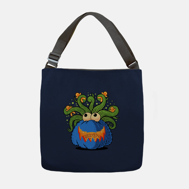 Pumpkin Monster Attack-None-Adjustable Tote-Bag-erion_designs