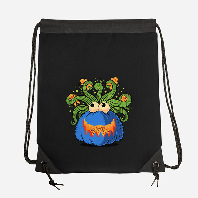 Pumpkin Monster Attack-None-Drawstring-Bag-erion_designs