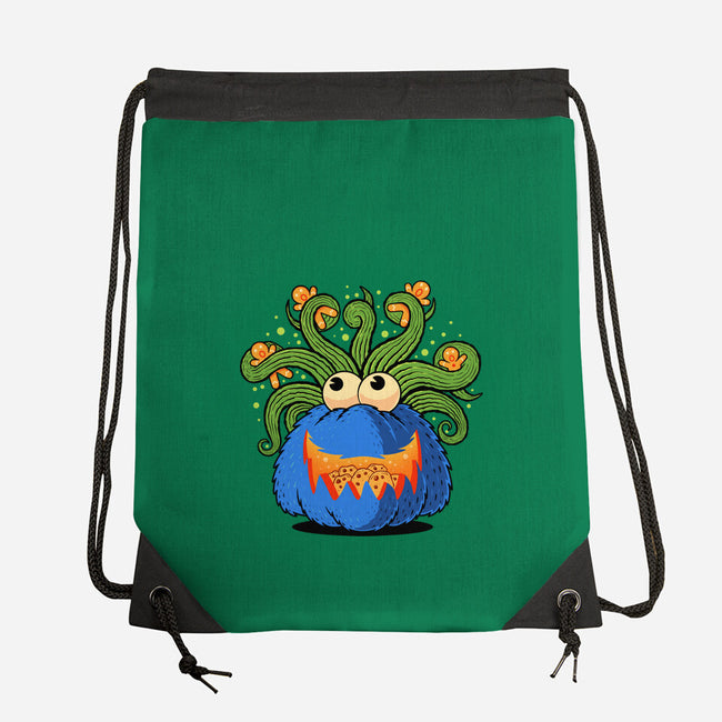Pumpkin Monster Attack-None-Drawstring-Bag-erion_designs