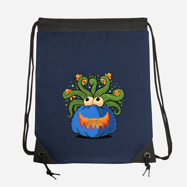 Pumpkin Monster Attack-None-Drawstring-Bag-erion_designs