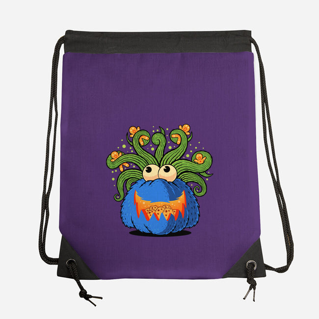Pumpkin Monster Attack-None-Drawstring-Bag-erion_designs