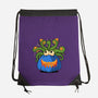 Pumpkin Monster Attack-None-Drawstring-Bag-erion_designs
