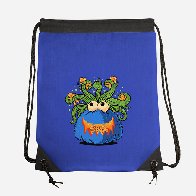 Pumpkin Monster Attack-None-Drawstring-Bag-erion_designs