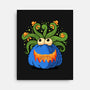 Pumpkin Monster Attack-None-Stretched-Canvas-erion_designs