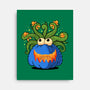 Pumpkin Monster Attack-None-Stretched-Canvas-erion_designs