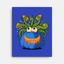 Pumpkin Monster Attack-None-Stretched-Canvas-erion_designs