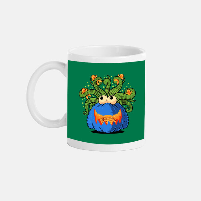 Pumpkin Monster Attack-None-Mug-Drinkware-erion_designs