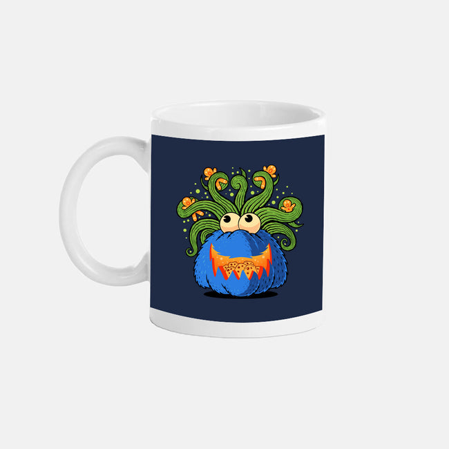 Pumpkin Monster Attack-None-Mug-Drinkware-erion_designs