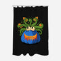 Pumpkin Monster Attack-None-Polyester-Shower Curtain-erion_designs