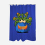 Pumpkin Monster Attack-None-Polyester-Shower Curtain-erion_designs