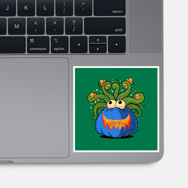Pumpkin Monster Attack-None-Glossy-Sticker-erion_designs