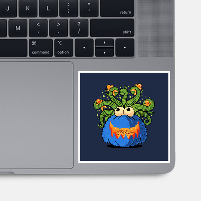 Pumpkin Monster Attack-None-Glossy-Sticker-erion_designs