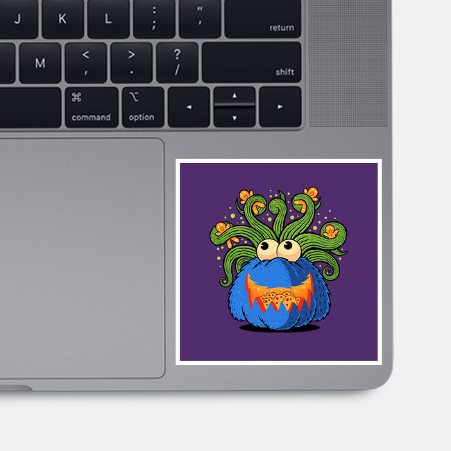 Pumpkin Monster Attack-None-Glossy-Sticker-erion_designs