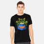 Pumpkin Monster Attack-Mens-Heavyweight-Tee-erion_designs