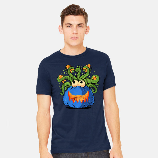 Pumpkin Monster Attack-Mens-Heavyweight-Tee-erion_designs