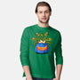 Pumpkin Monster Attack-Mens-Long Sleeved-Tee-erion_designs