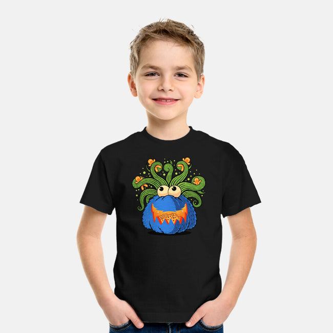 Pumpkin Monster Attack-Youth-Basic-Tee-erion_designs