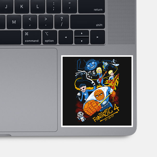 Fantaztic 4-None-Glossy-Sticker-PrimePremne