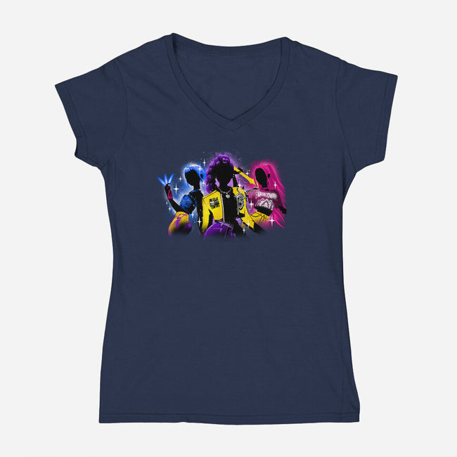 The Huntrix-Womens-V-Neck-Tee-hypertwenty