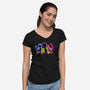 The Huntrix-Womens-V-Neck-Tee-hypertwenty