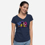 The Huntrix-Womens-V-Neck-Tee-hypertwenty