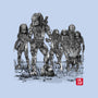 Seven Hunters Sumi-e-Mens-Long Sleeved-Tee-DrMonekers