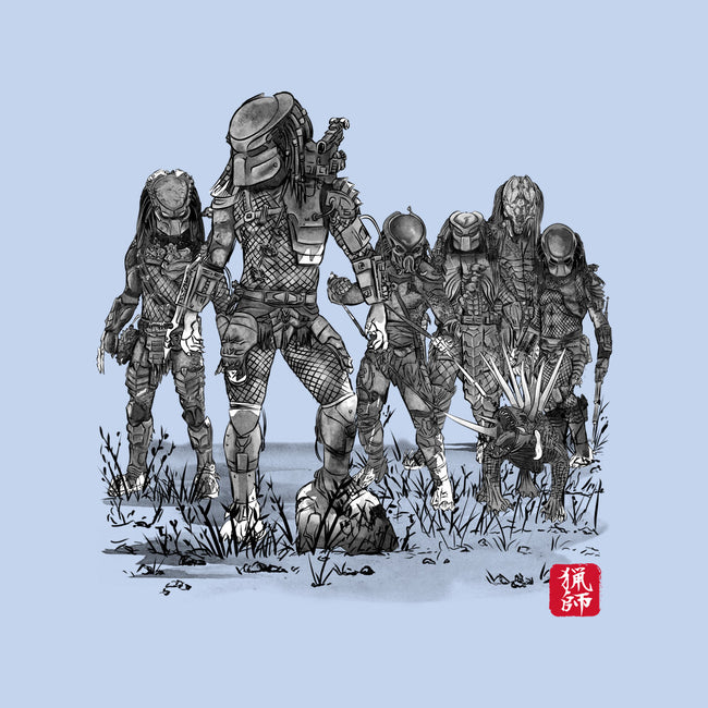 Seven Hunters Sumi-e-Unisex-Crew Neck-Sweatshirt-DrMonekers