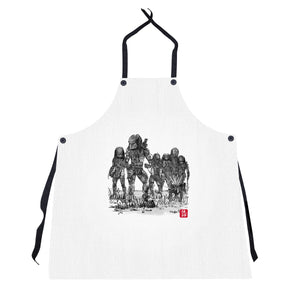 Seven Hunters Sumi-e