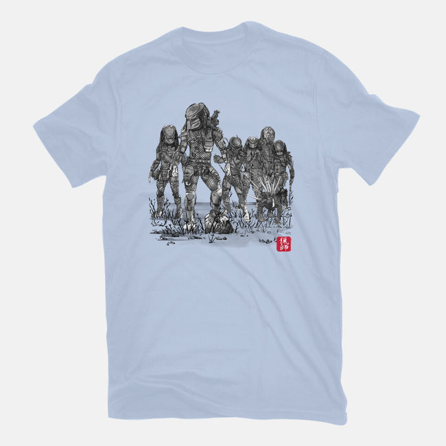 Seven Hunters Sumi-e-Womens-Fitted-Tee-DrMonekers