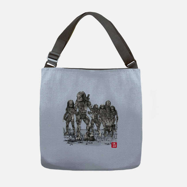 Seven Hunters Sumi-e-None-Adjustable Tote-Bag-DrMonekers