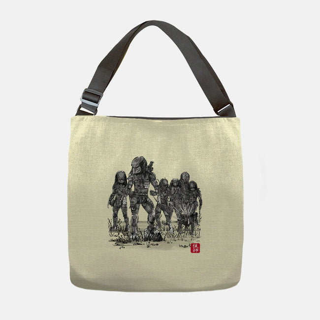 Seven Hunters Sumi-e-None-Adjustable Tote-Bag-DrMonekers