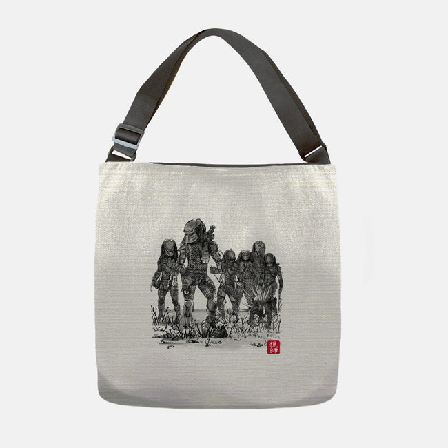 Seven Hunters Sumi-e-None-Adjustable Tote-Bag-DrMonekers