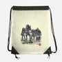 Seven Hunters Sumi-e-None-Drawstring-Bag-DrMonekers