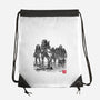 Seven Hunters Sumi-e-None-Drawstring-Bag-DrMonekers