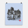Seven Hunters Sumi-e-None-Matte-Poster-DrMonekers