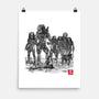 Seven Hunters Sumi-e-None-Matte-Poster-DrMonekers