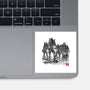 Seven Hunters Sumi-e-None-Glossy-Sticker-DrMonekers