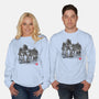 Seven Hunters Sumi-e-Unisex-Crew Neck-Sweatshirt-DrMonekers