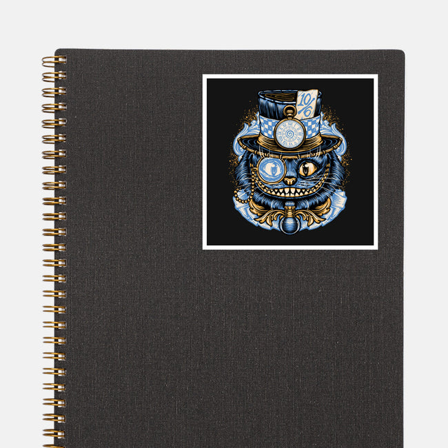 Welcome To Wonderland-None-Glossy-Sticker-glitchygorilla